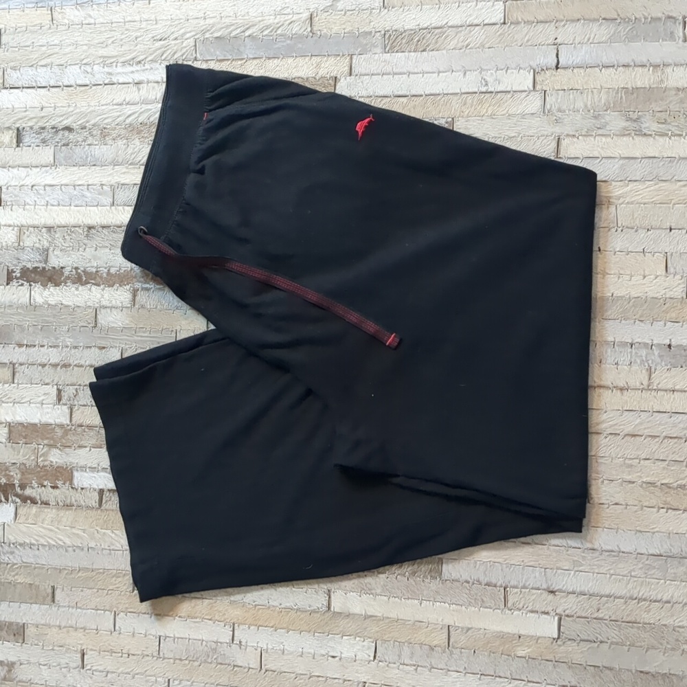Tommy Bahama Cotton Blend Black Lounge Pants